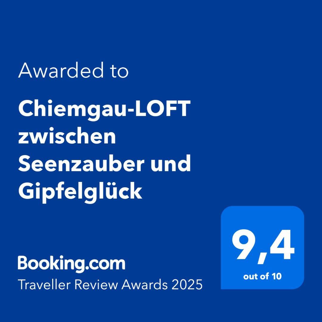 Chiemgau-Loft Zwischen Seenzauber Und Gipfelglueck Riedering Extérieur photo